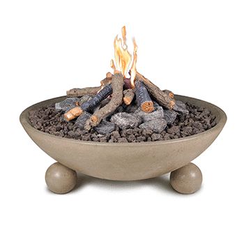 40" Versailles Fire Bowl with Ball Feet