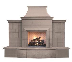 Grand Petite Cordova Outdoor FIreplace