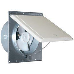 4" Sidewall Exhaust Fan w/Cover