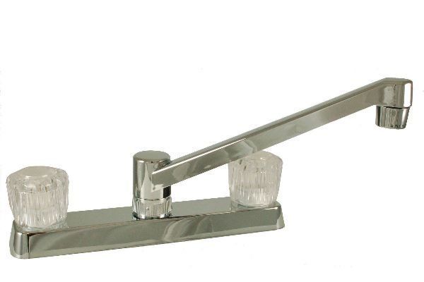 8" Kitchen Faucet w/plastic underbody