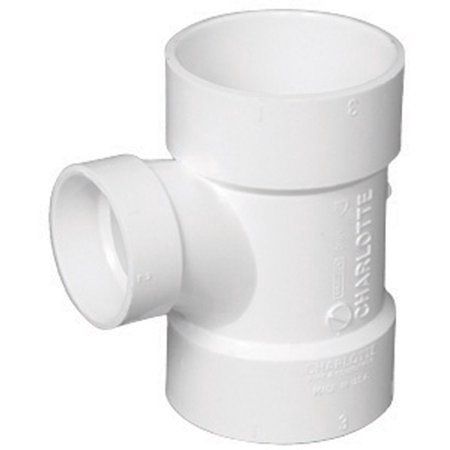 3" Short Tee PVC