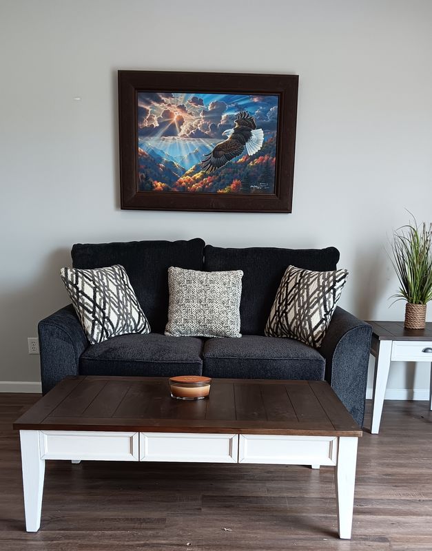 Twilight Destiny Coal Loveseat