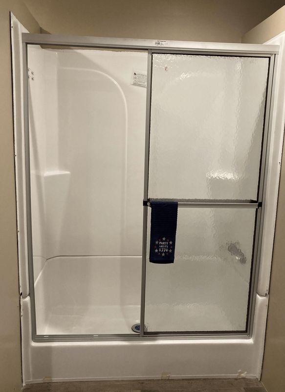 27"x 54" Shower Door Obscured