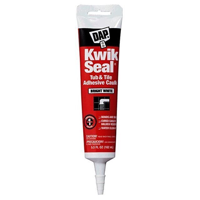 Tub & Tile Adhesive Caulk - White