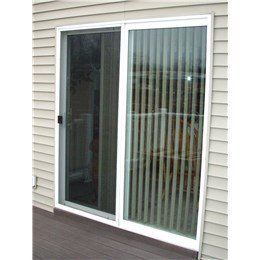 72 x 76 Vinyl Sliding Glass Door
