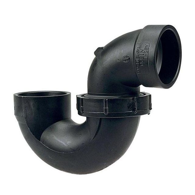 ABS P-Trap with Union