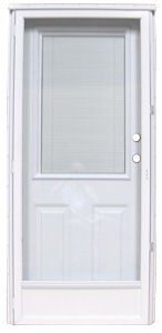 Steel Combo Door Half Mini Blind