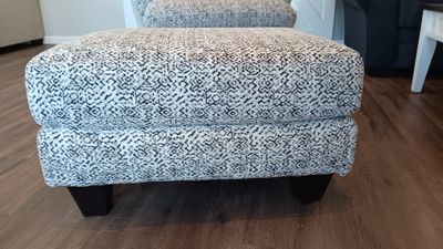 Twilight Inca-Pebble Ottoman