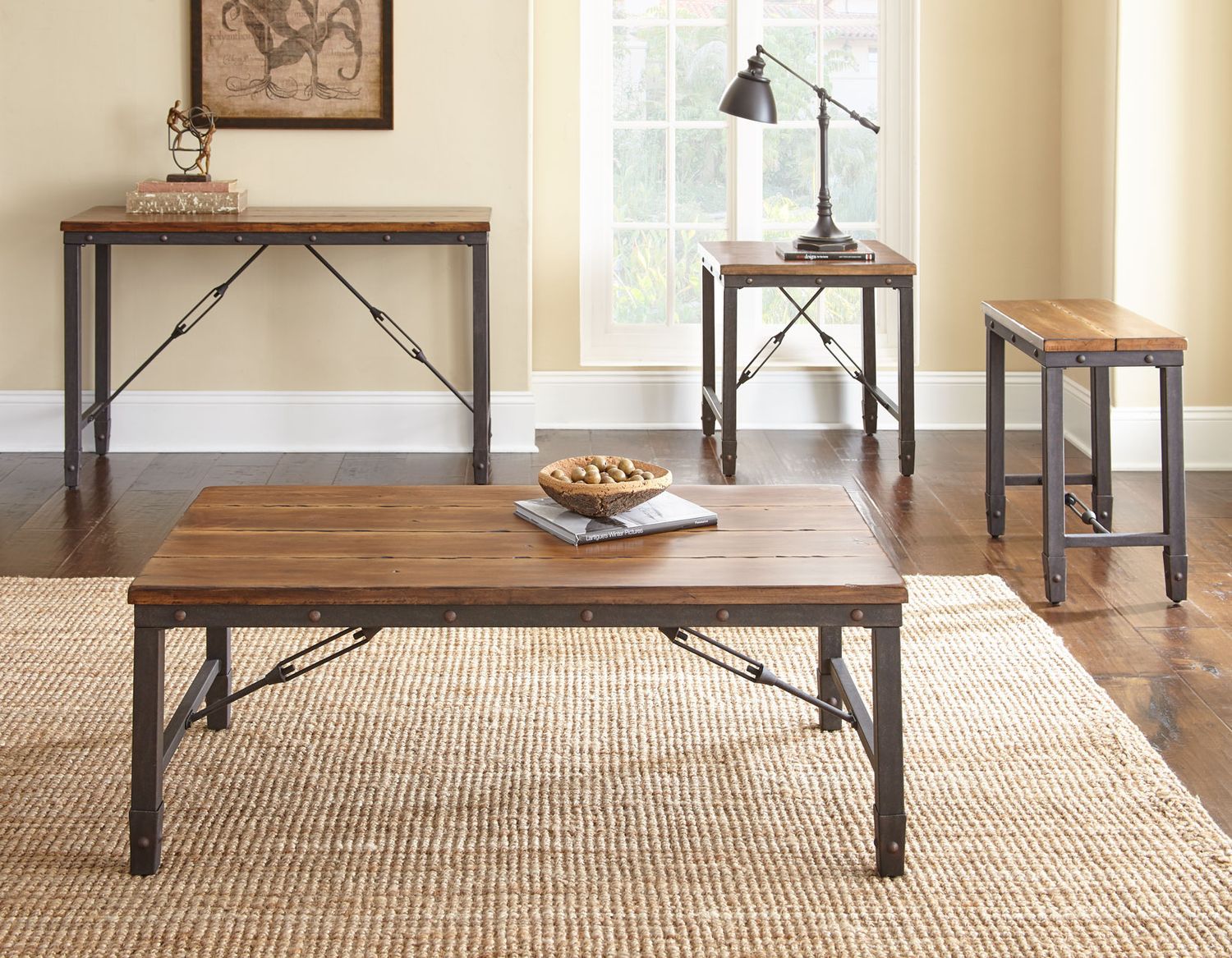 Ashford Cocktail & End Table Bundle