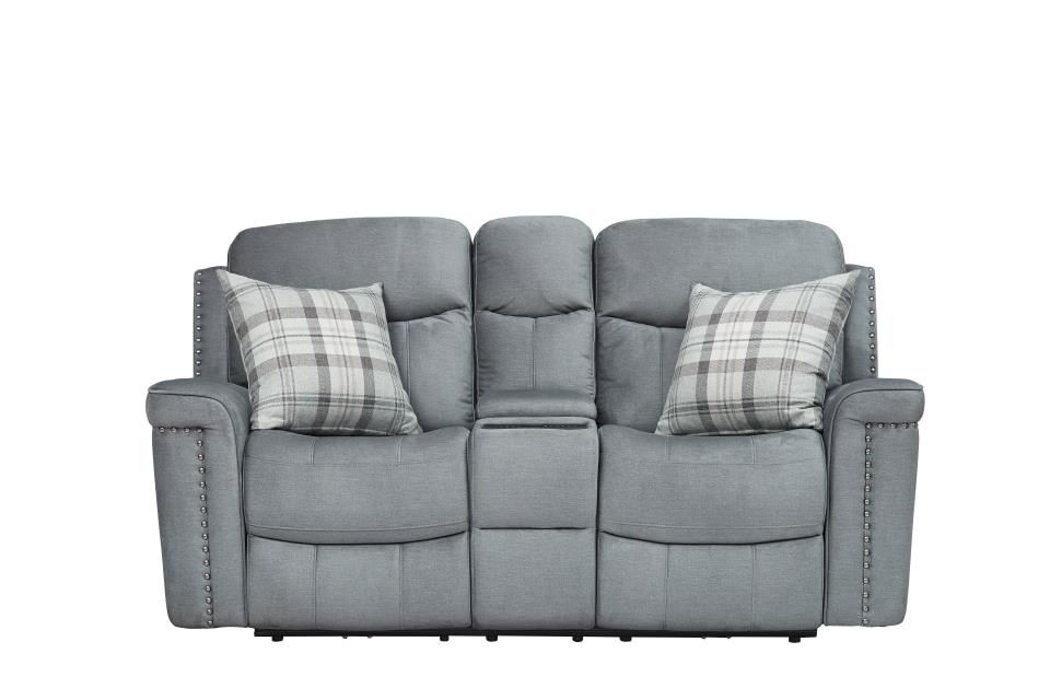 Marshall Basra Steele Reclining Loveseat