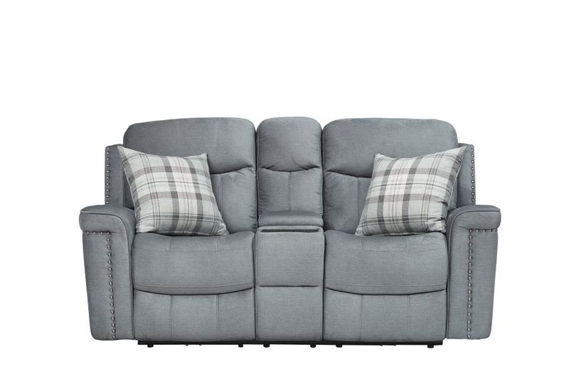 Marshall Basra Steele Reclining Loveseat
