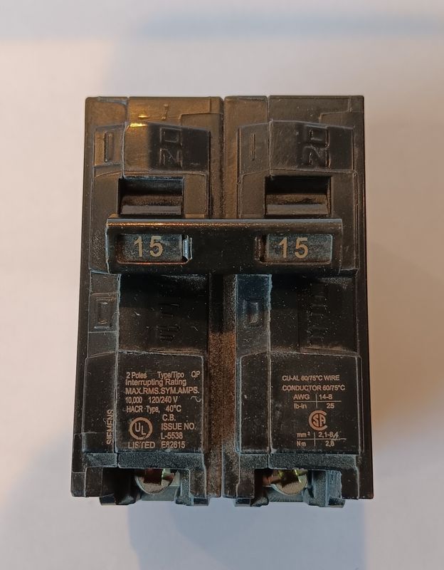15 Amp Dp Breaker