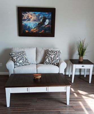 Rogers Avenger Pumice Loveseat