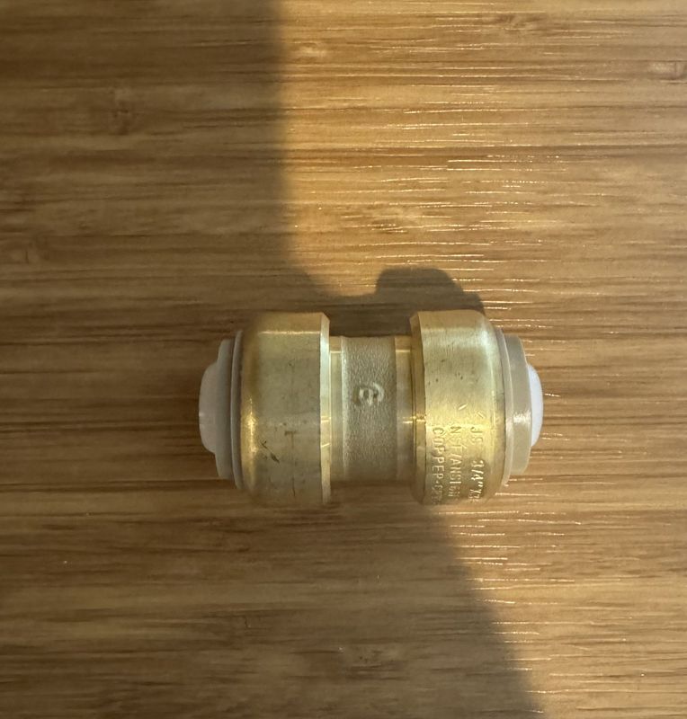 3/4" Brass Coupling - SharkBite