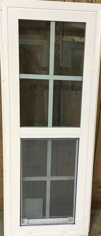 14x40 Vinyl Grided Window - Cordell