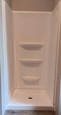 36x36 Lyons Shower Surround White