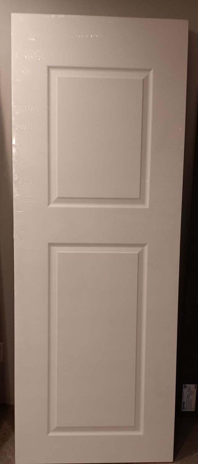 Square 2 Panel Interior Door