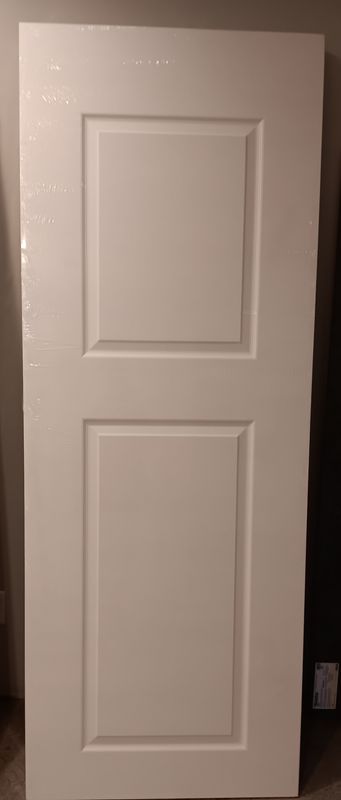 Square 2 Panel Interior Door