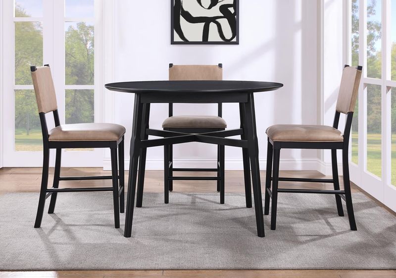 Oslo Black Dining Set