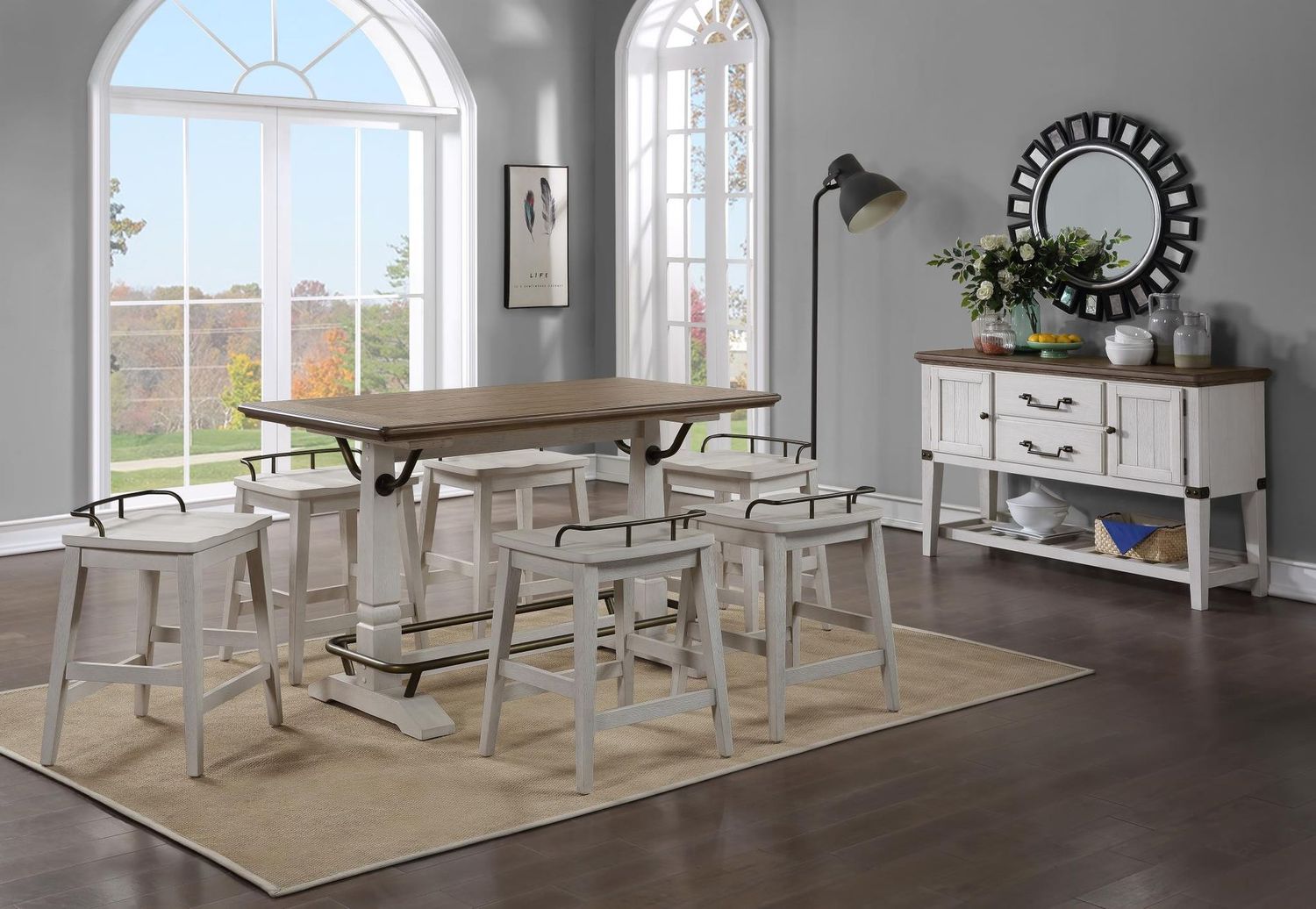 Pendleton Counter Table Set