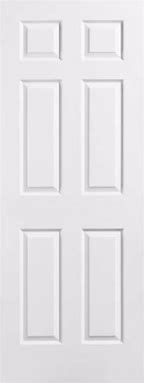 6 Panel White Interior Door - Cordell