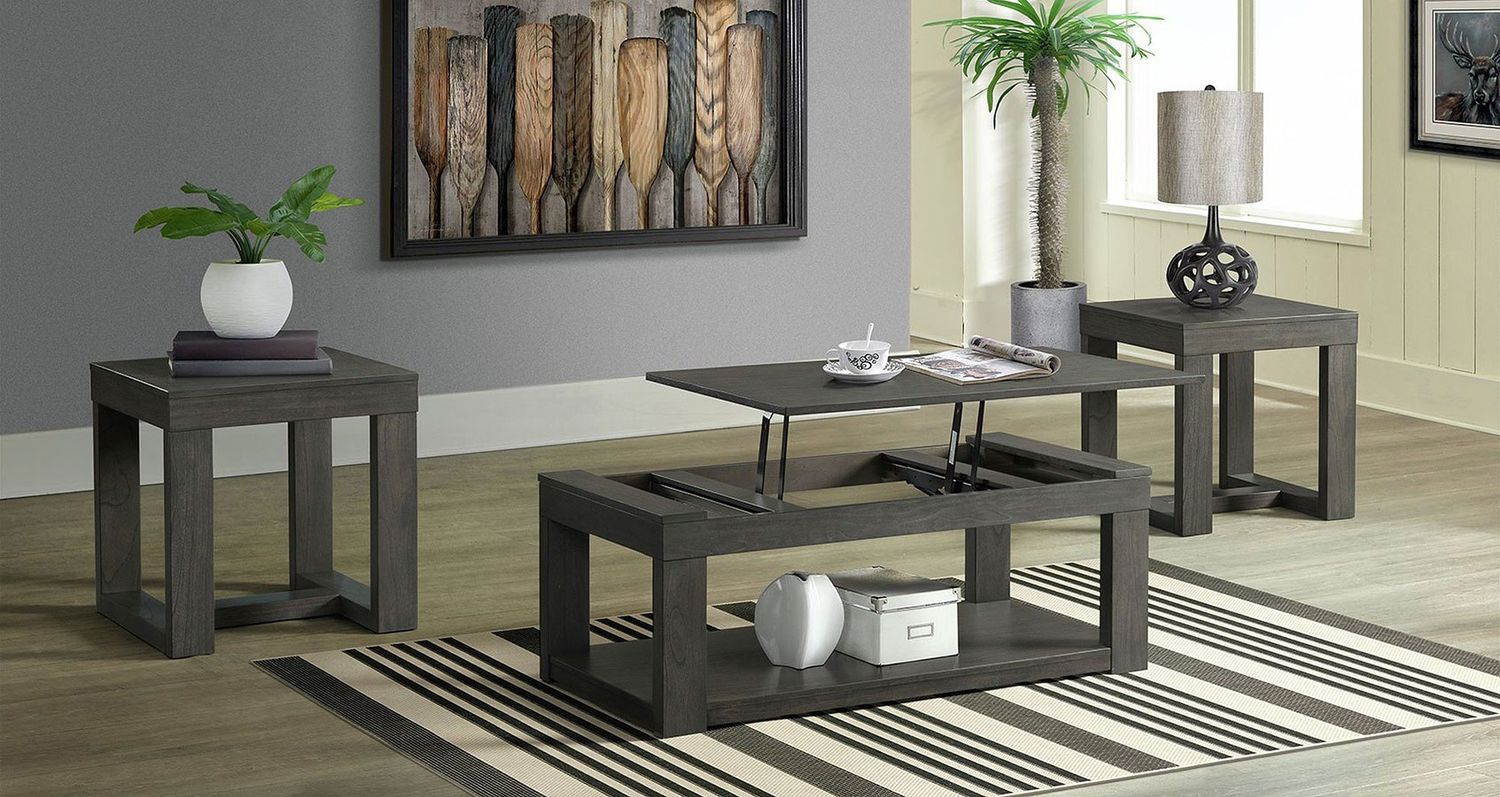 Benton 3 Piece Lift Top Set