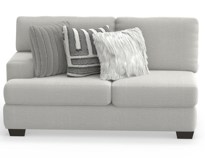 Vicking Oyster Left Arm Loveseat