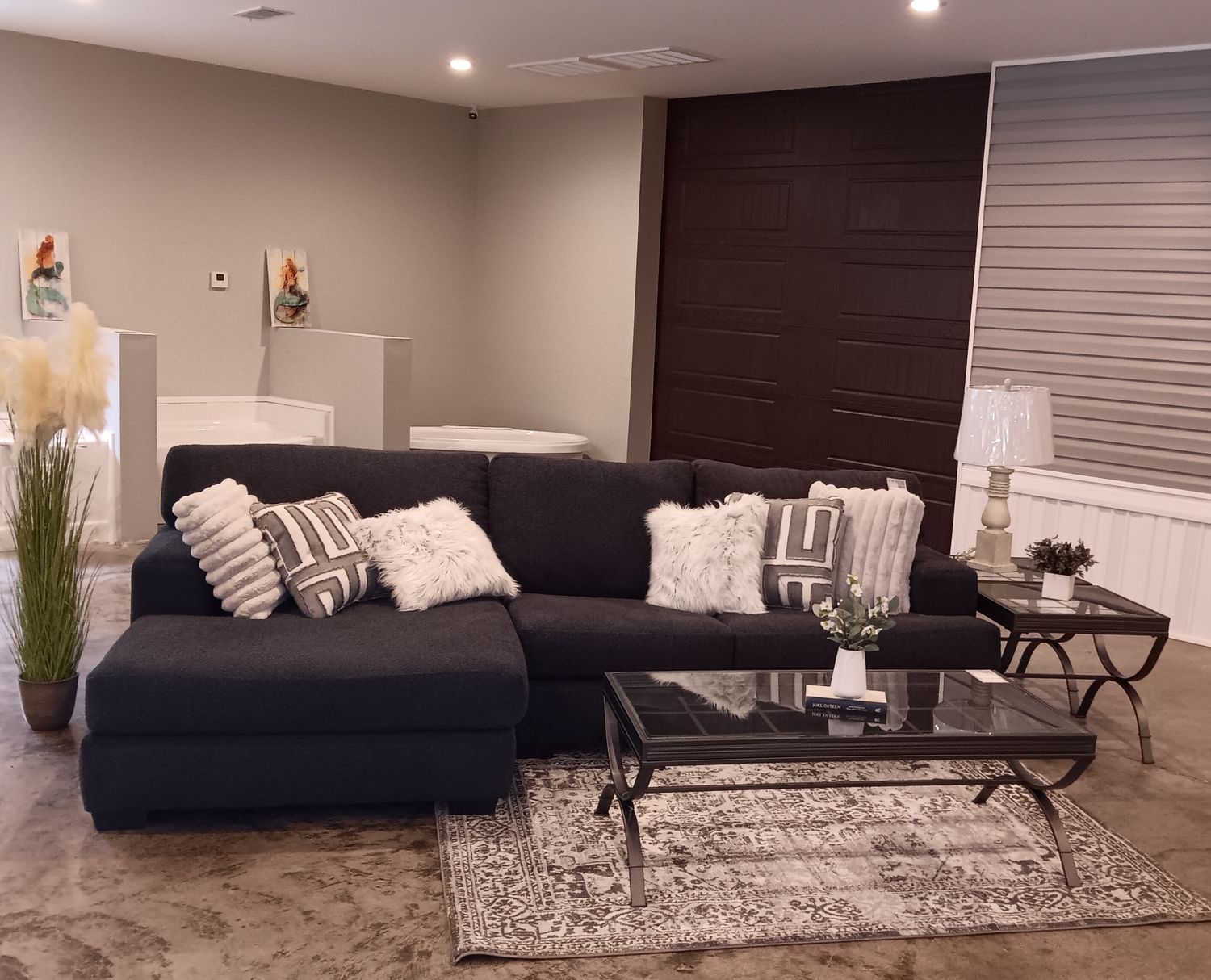 Vicking Asphalt Sectional