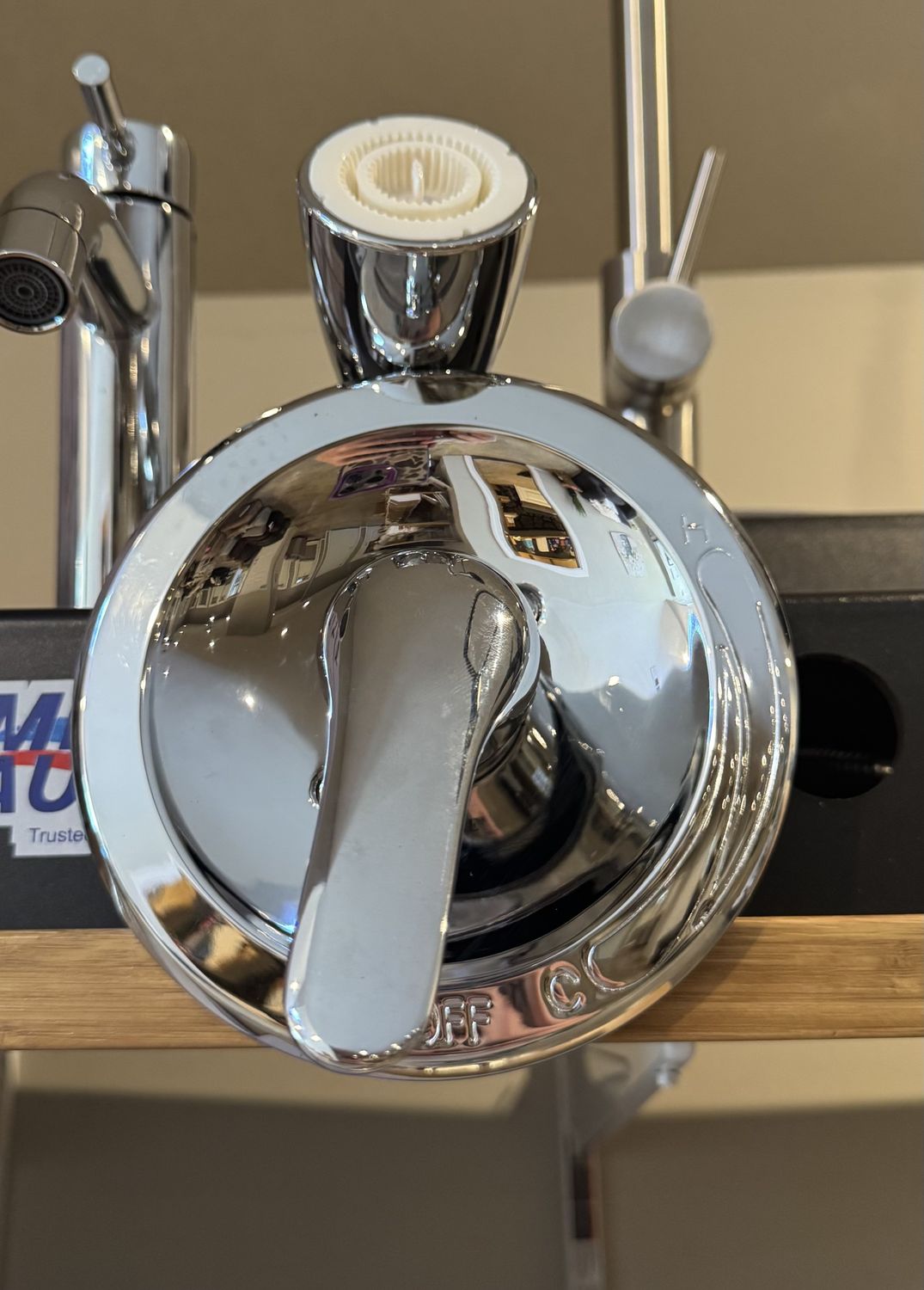 Single Lever Metal Shower only-Chrome