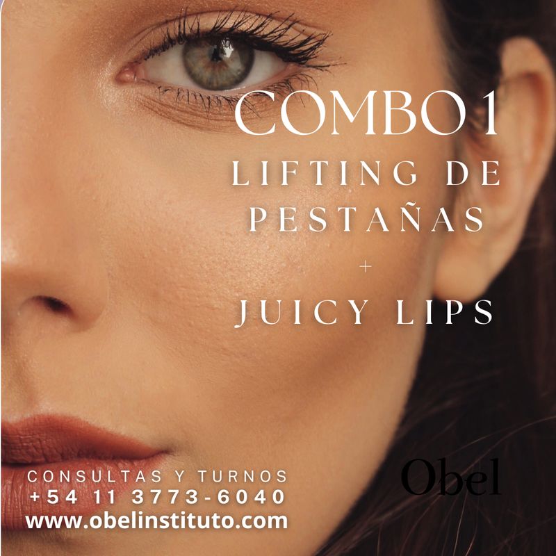 COMBO 1 - Lifting de pestañas +Juciy Lips COMBO 1 - Lifting de pestañas +Juciy Lips