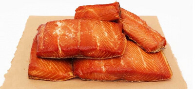 1 lb - Hot Smoked Salmon