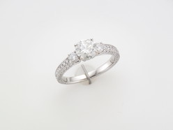Ladies Certified Diamond Engagement Rings