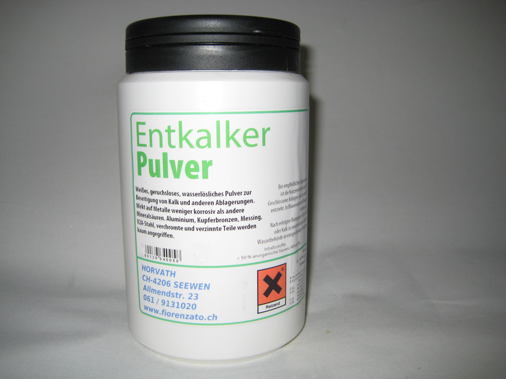 Entkalker-Pulver