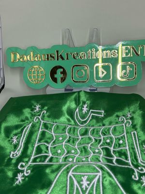 Alter Scarfs Kouzen Zaka Veve Emboidery