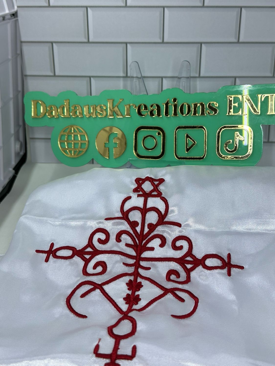 Alter Scarf veve Emboidery (Bosou)