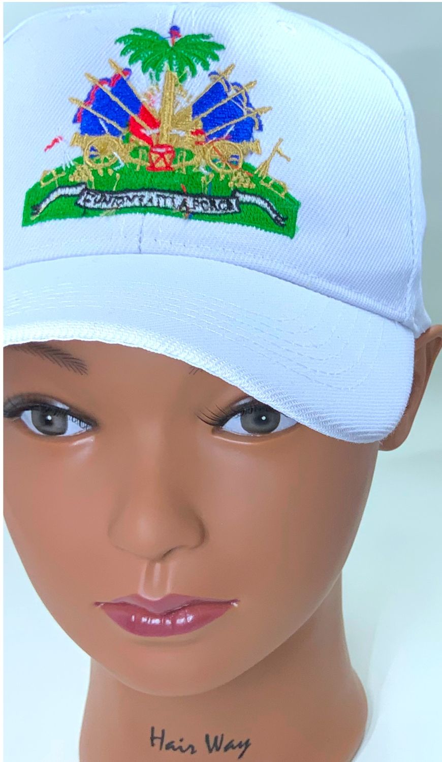 White Haiti Cap (palmis)