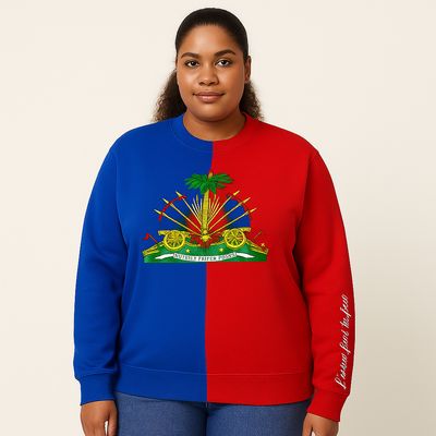 Two Tone palmis Sweater