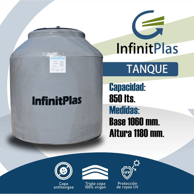 Tanque 850Lts