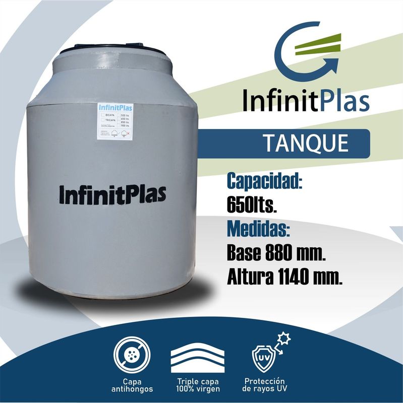 Tanque 650Lts