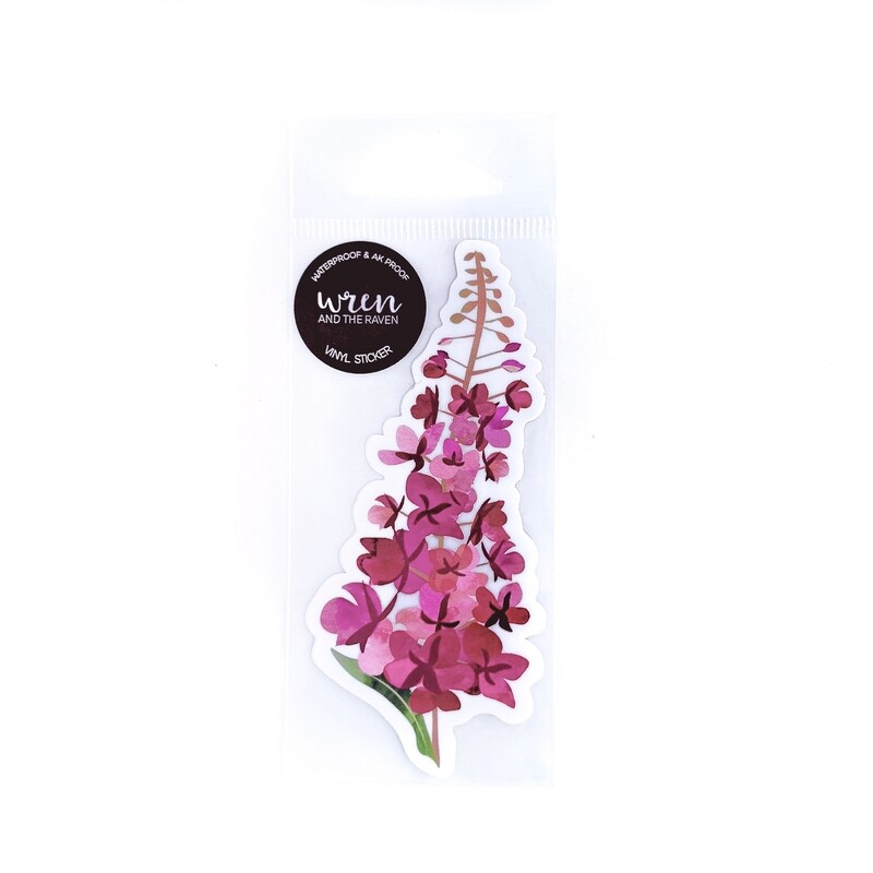 Baby Fireweed Sticker
