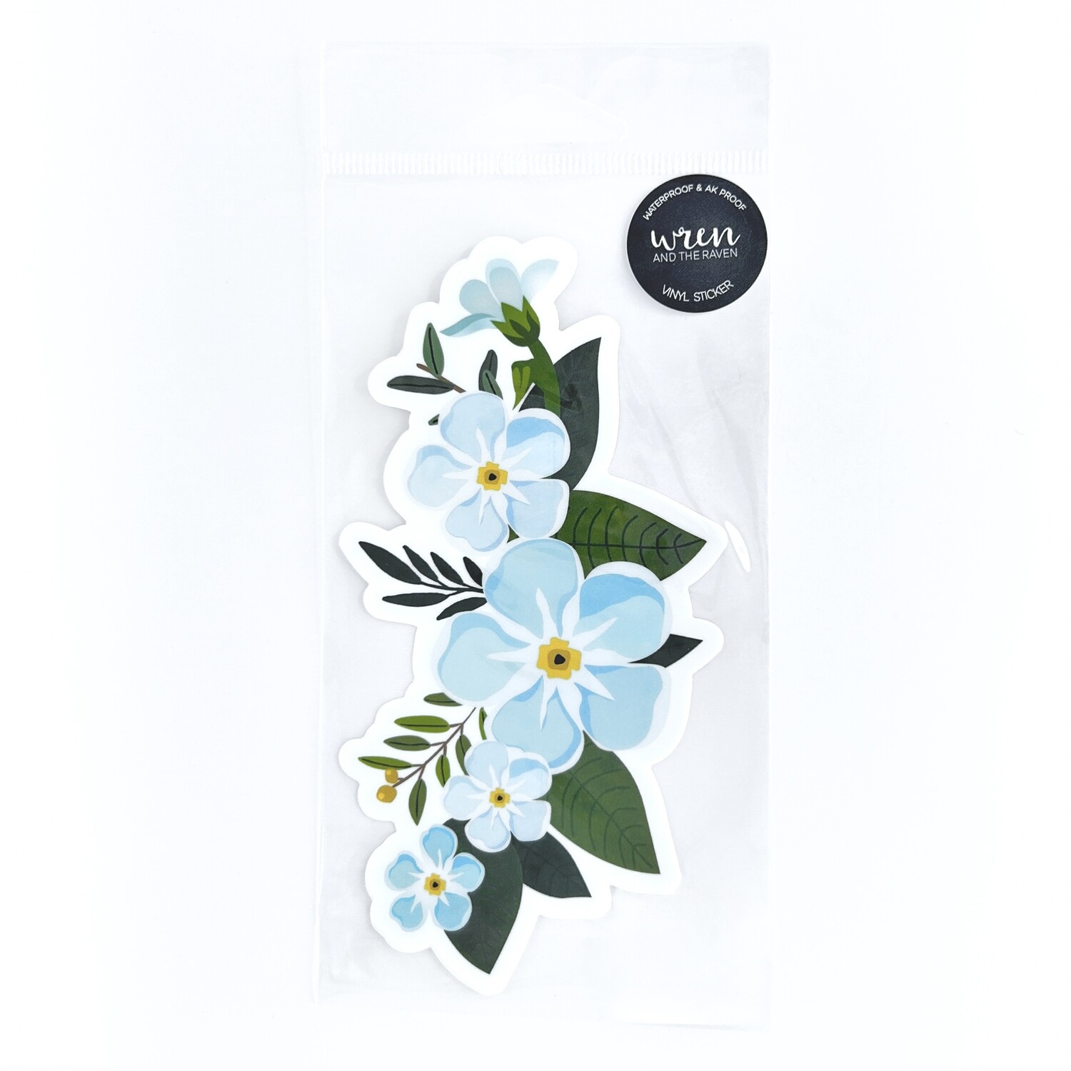 Forget-Me-Not Bunch Sticker