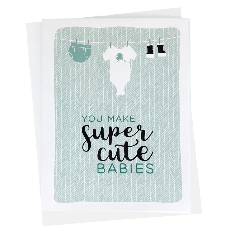 Super Cute Babies | Greeting Card