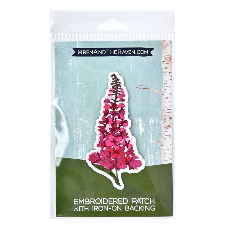 Fireweed Iron-On Patch