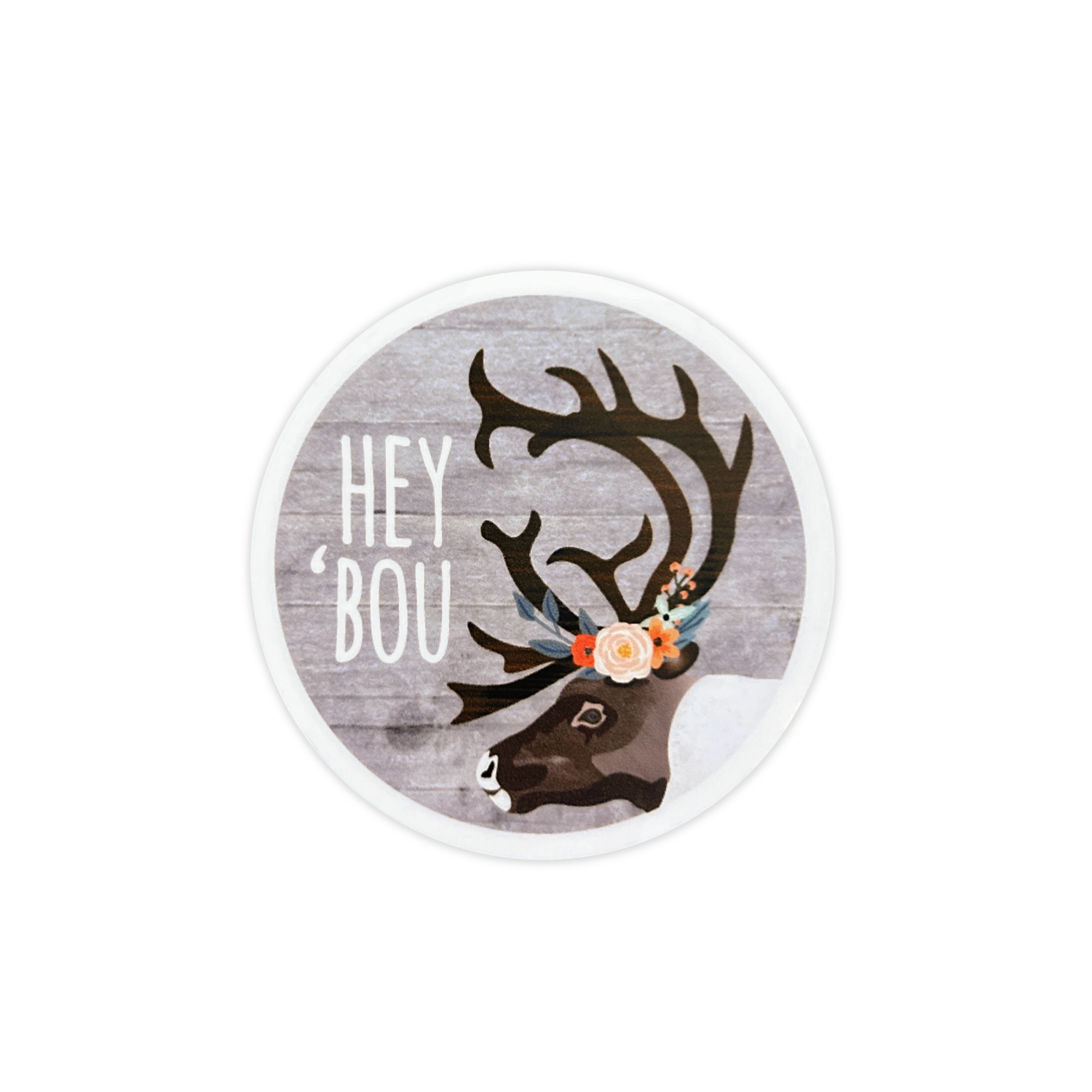 Hey 'Bou Sticker