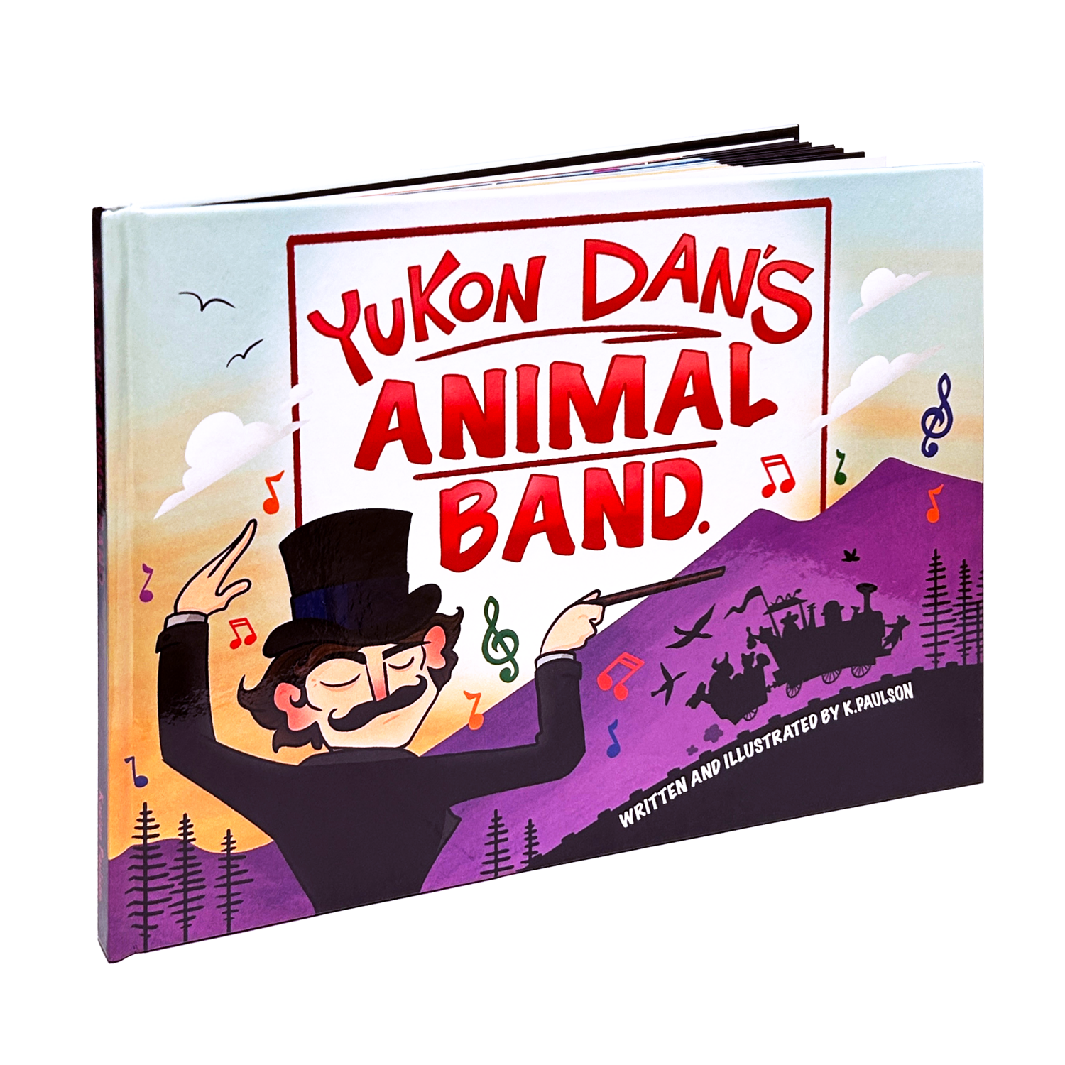 Yukon Dan's Animal Band Children's Book