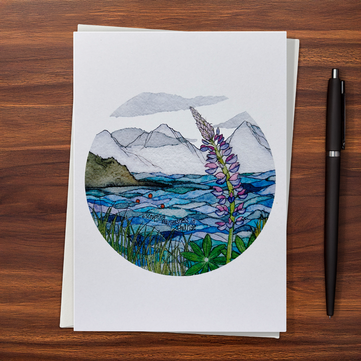 Discovering Fearlessness Greeting Card