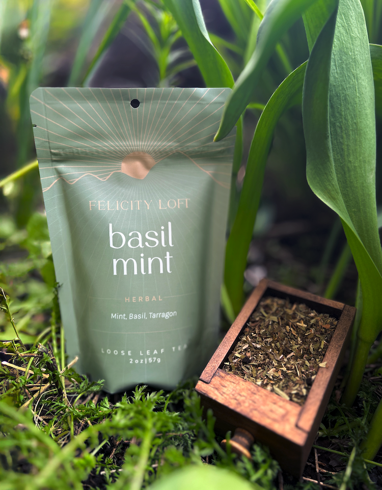 Basil Mint Loose Leaf Tea