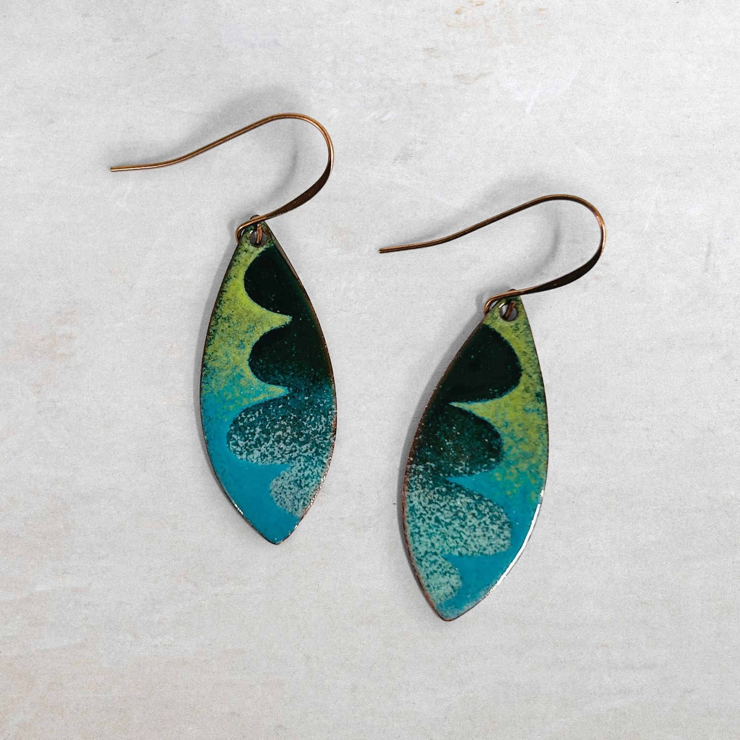 Enamel Earrings | Pea Pods