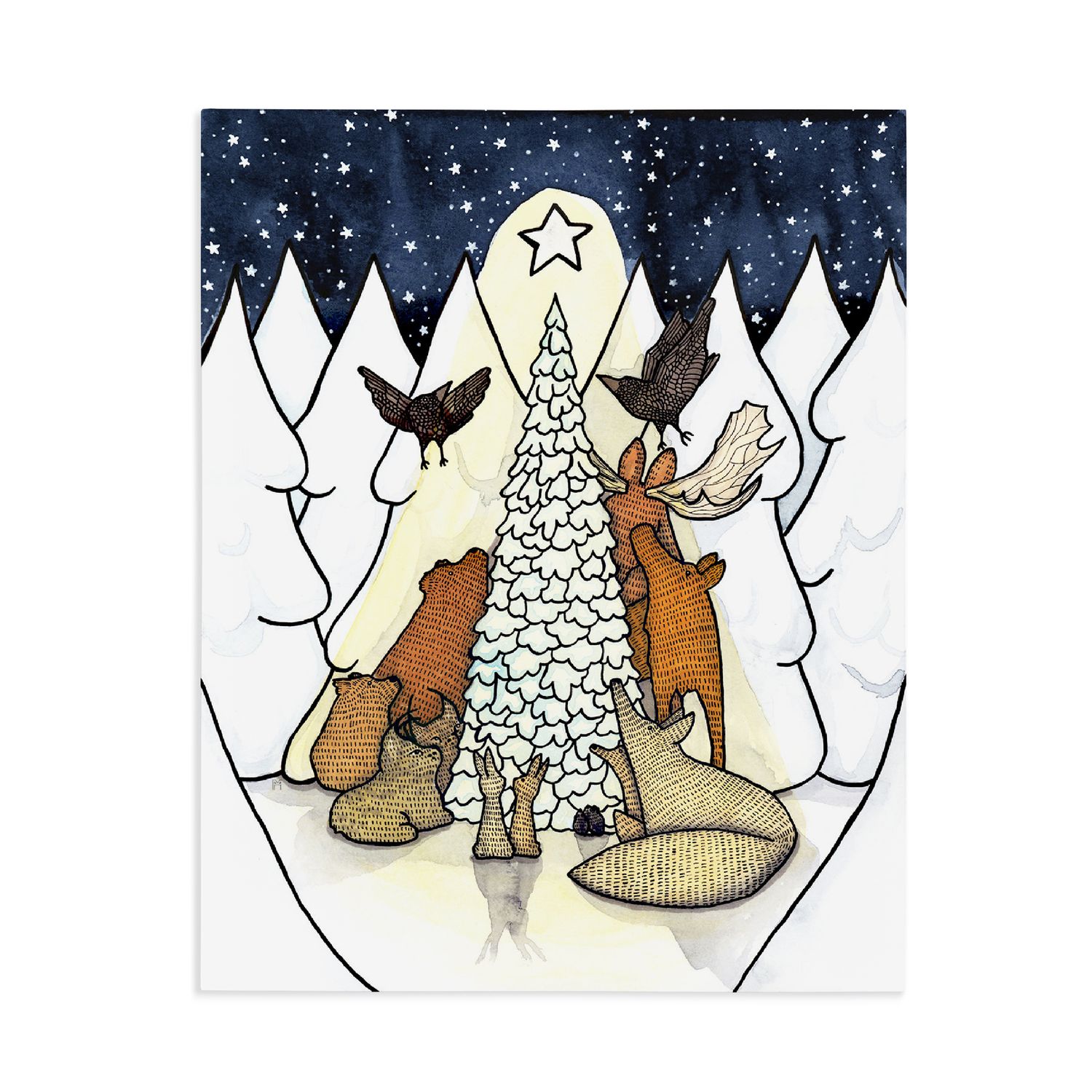 Print 8x10 | Starlight Solstice Bright