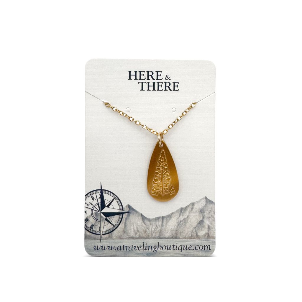 Lupine Necklace